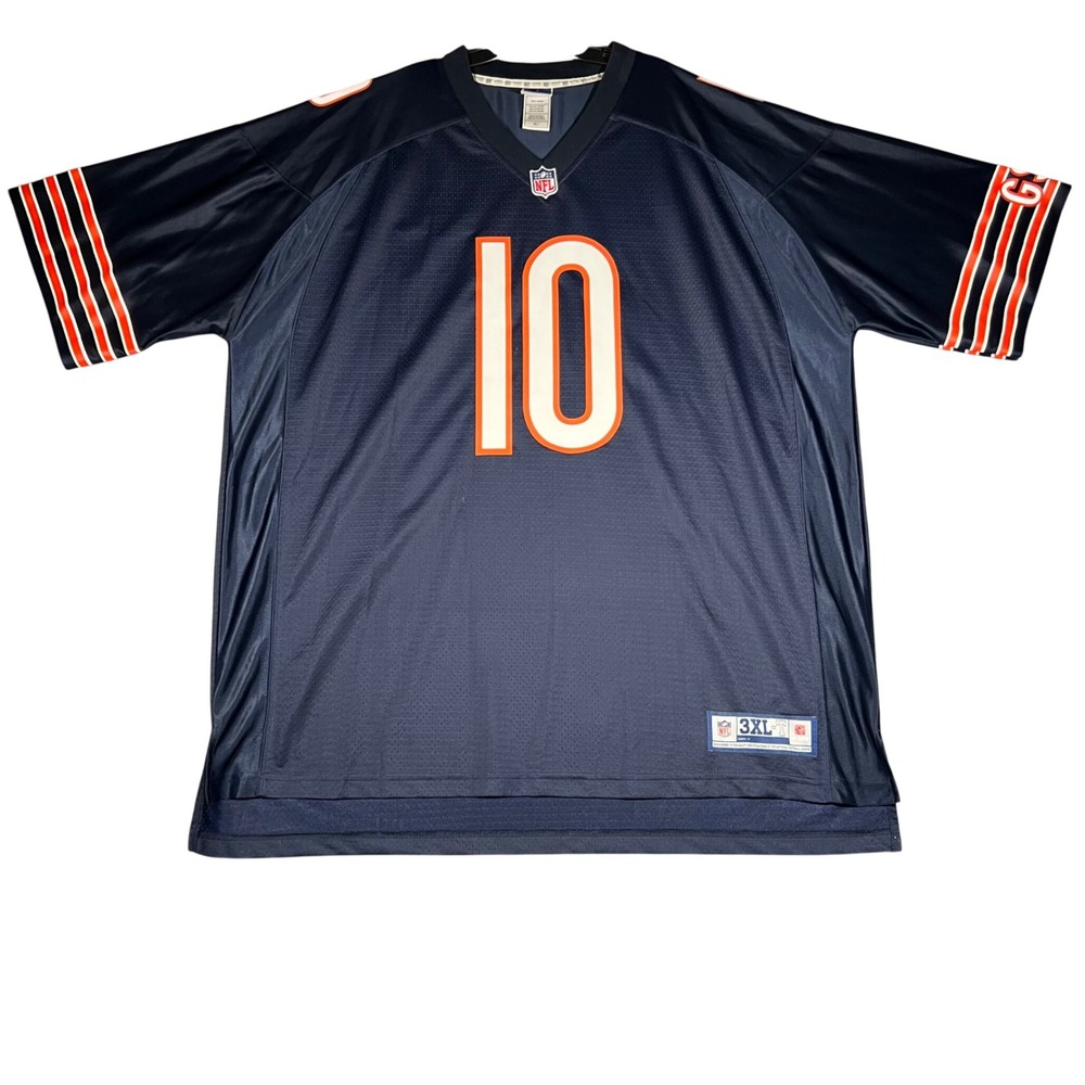 NFL Pro Line Chicago Bears Mitchell Trubisky 10 Jersey Navy Blue 3XL-T Tall‎